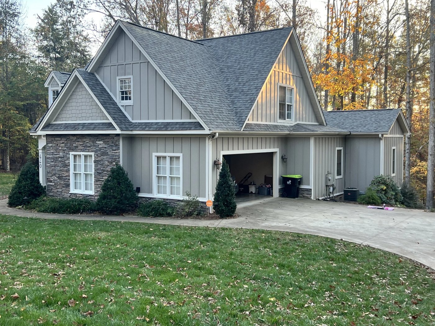 Roofer installing a new roof in Spartanburg, SC